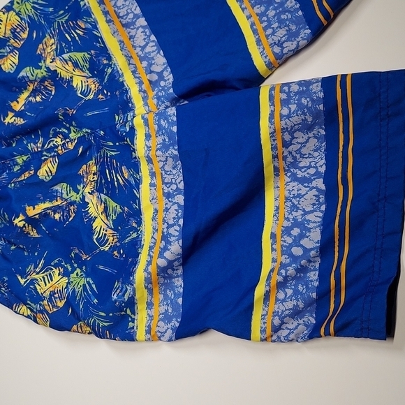 Boys Shark Nation Swim Trunks Size L 14/16 - Picture 7 of 11